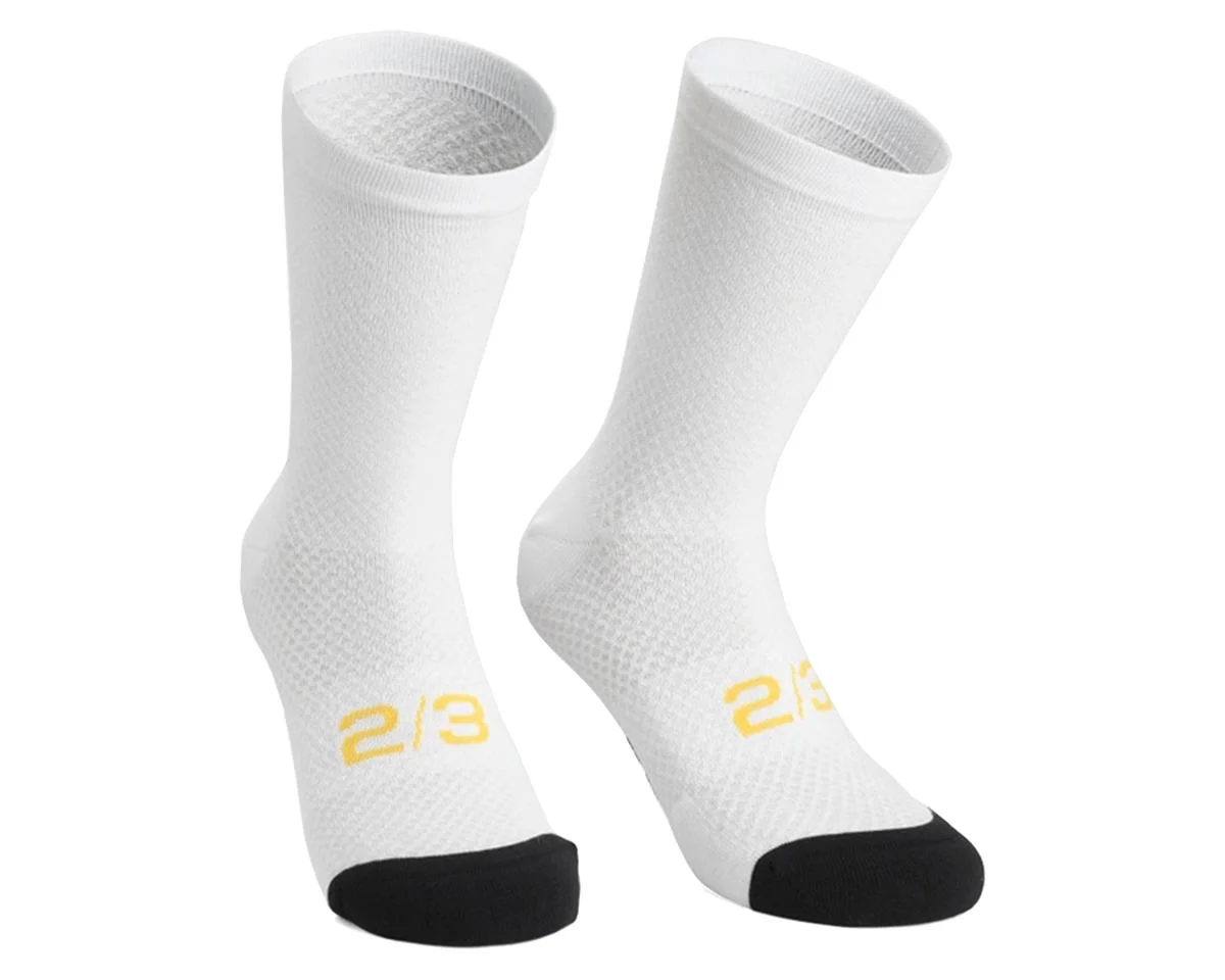 Assos Spring Fall Socks (P3) (White Series) (L)